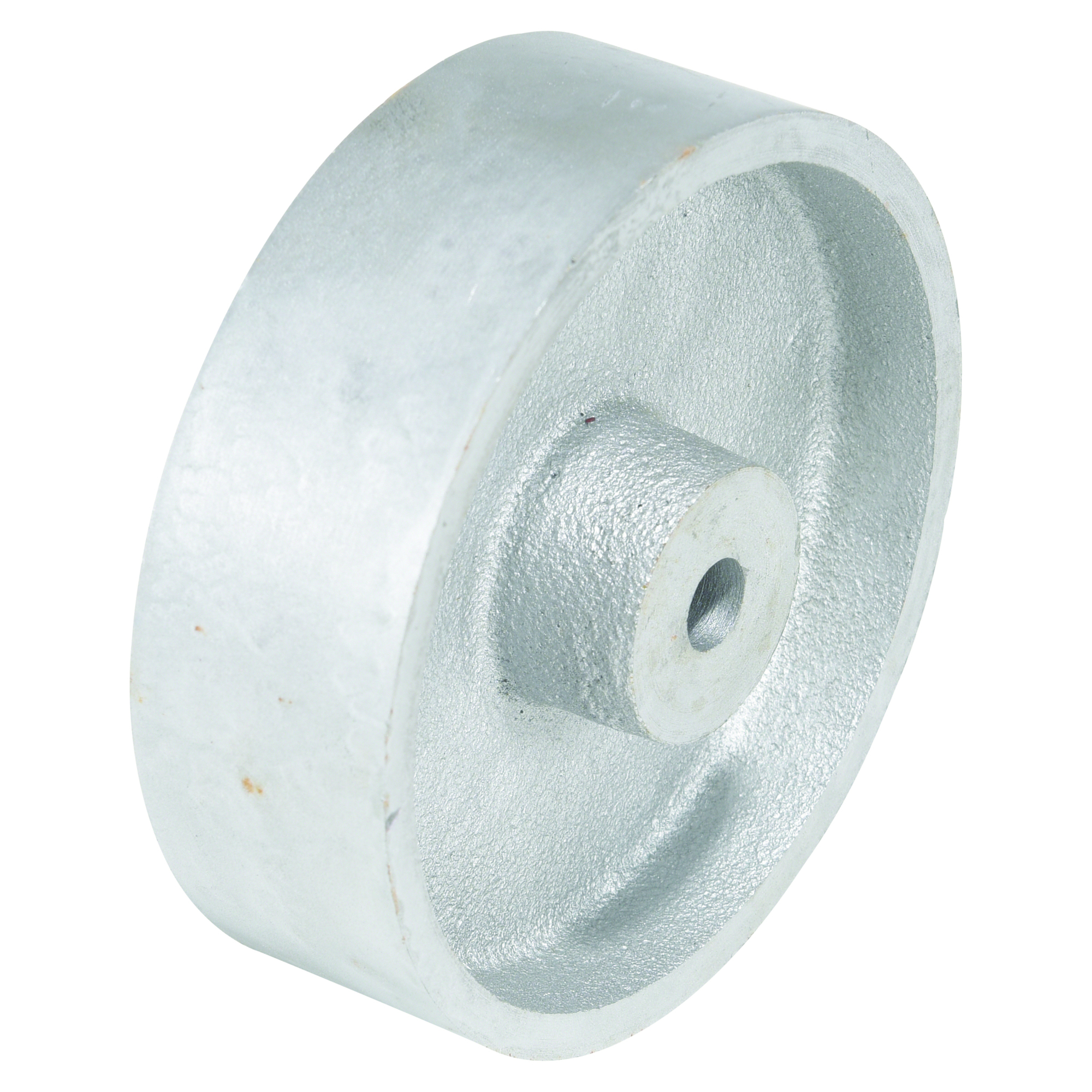 Vestil Semi-Steel Wheel - 4in. x 1.25in., 5/8in. Bearing, Abrasion and Impact Resistant, Model# WHL-MA-4X1.25-3/8